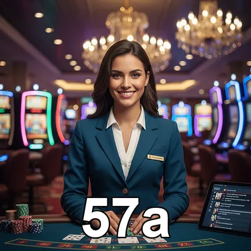 Ilustração de Descubra as melhores slots no 57a para uma diversão segura