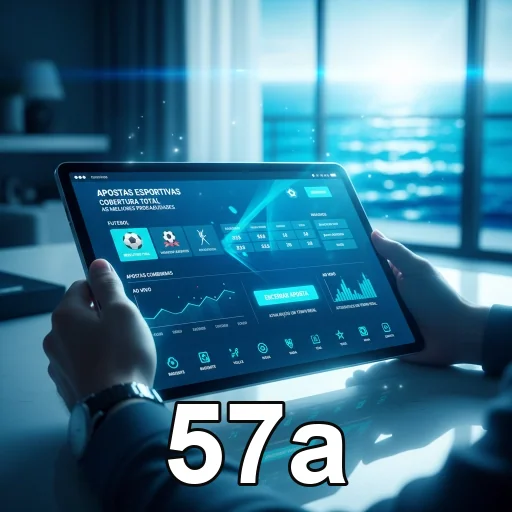 Ilustração de Explore jogos de slots e diversão no 57a